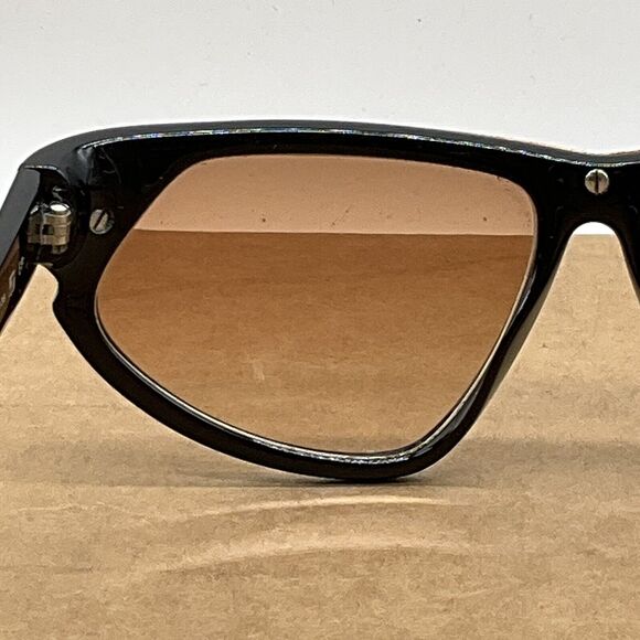 Vintage Zeiss 8156 8200 Black Brown Oval Sunglasses Germany main image 4